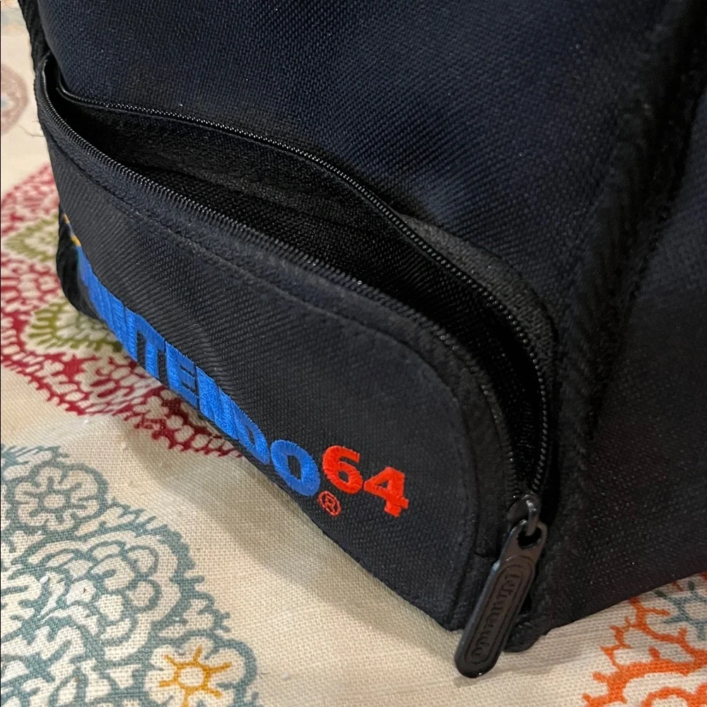 Nintendo Black Carrying Bag with Red Logo